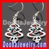 european 2012 Christmas tree earrings Swarovski Crystal wholesale