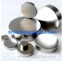 Round sintered neodymium magnets N35