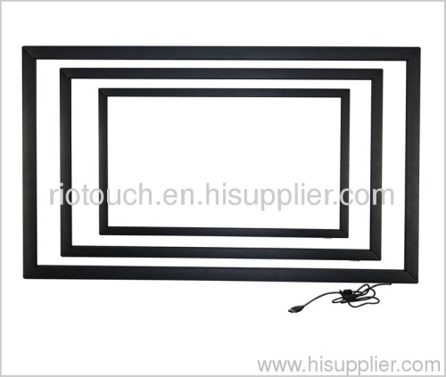 USB Large size IR multi touch screen overlay added on LCD/LED TV