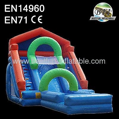 The thriller water slide with option pool