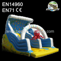 Cheap inflatable octopus slides
