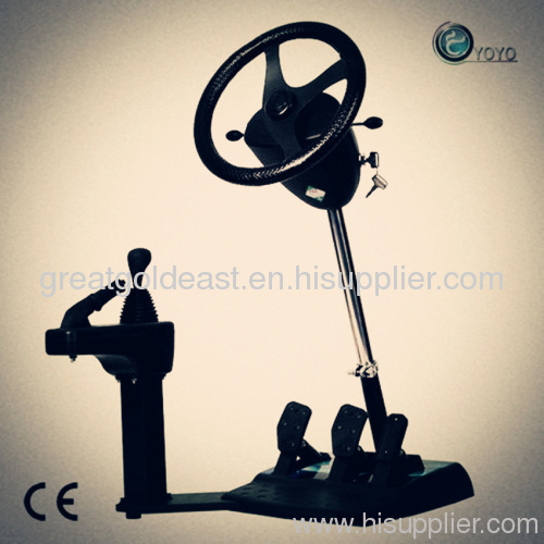 Accept Control Setting Wheel Driving Simulator With Software Unity 3D Engine