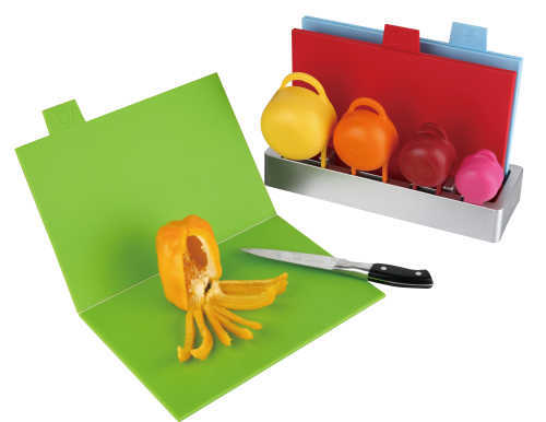 folding chopping board measuring cup