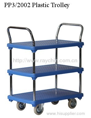 plastic platform trolley