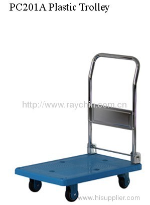 plastic platform trolley