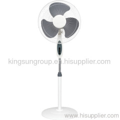 round base stand fan