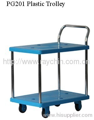 plastic platform trolley