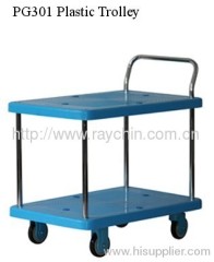 plastic platform trolley