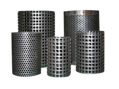 Decorative perforated metal mesh