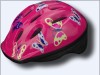 Childs bike helmet with EPS In-mold shell construction