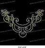 fashion necklace rhinestone motif design