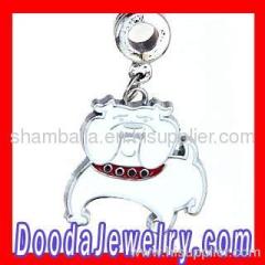 european Christmas Dog Dangle Charm Wholesale