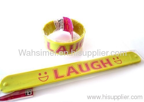 Fashion Silicone Slap Bracelet