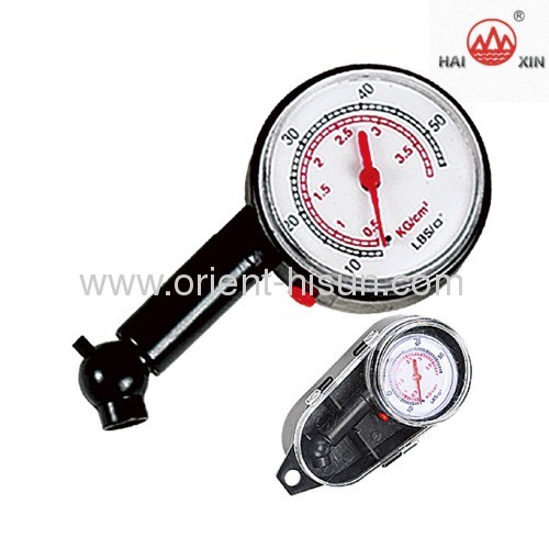 Plastic air pressure gauge