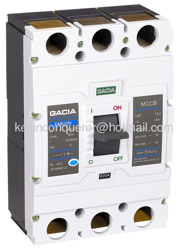 CM1 MCCB/moulded case circuit breaker--EM630N