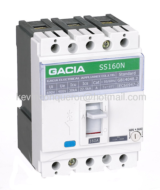 ABB MCCB/moulded case circuit breaker--SS160N