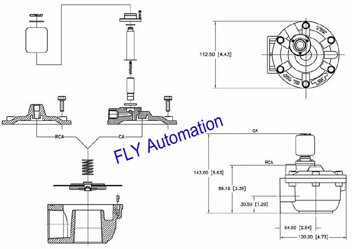 CA-35T Single stage Goyen 1 1/4DC24V Pulse Valve