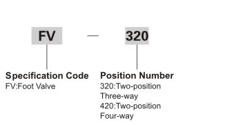 FV420 series Foot Valve