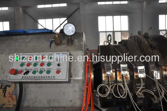 HDPE pipe production line