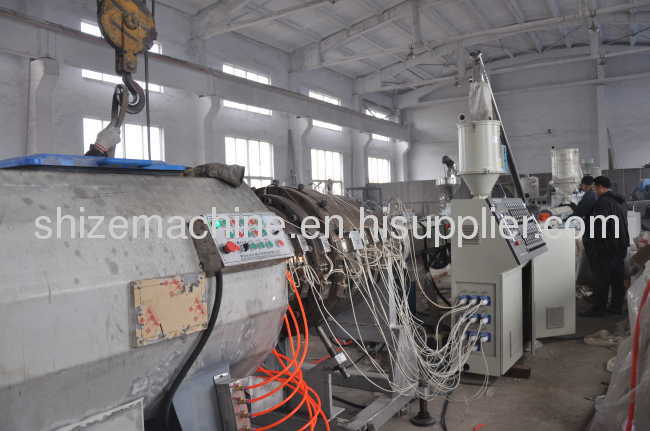 HDPE pipe production line