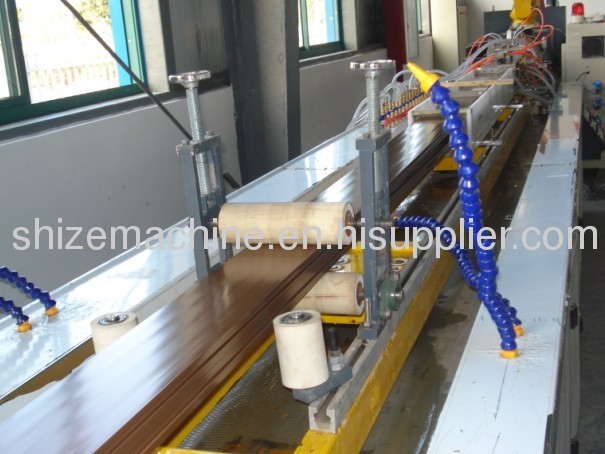 pvc pp pe wood-plastic profile machine