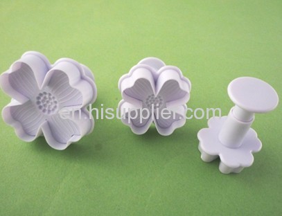 New Flower Shape Cake Plunger Cutter Cake Decoration Tool