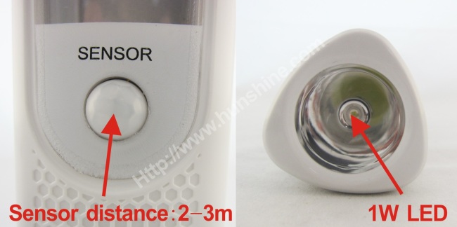 New design ABS emergency led sensor light