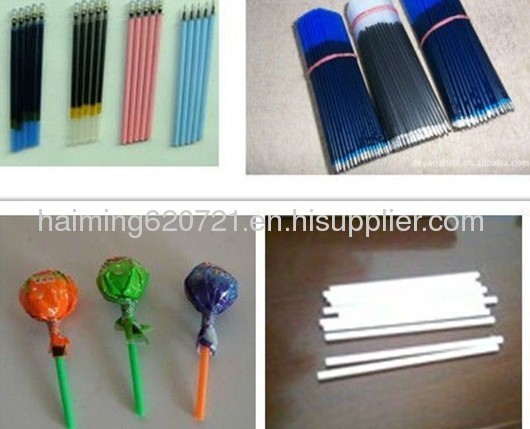 PP PE plastic ball pen tube making machine