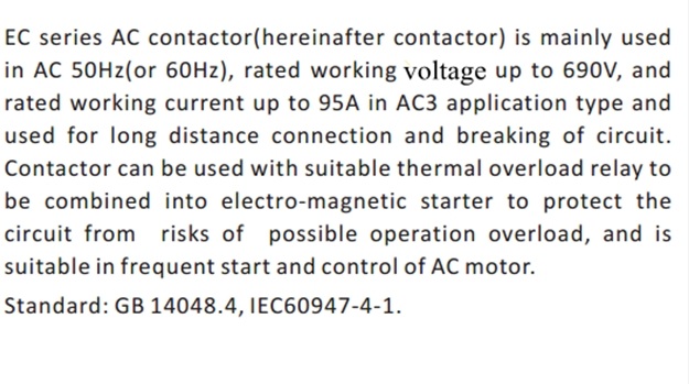 LC1-D(CJX2) Series AC CONTACTOR