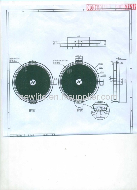 HFT-01 Range hood filters active carbon filter