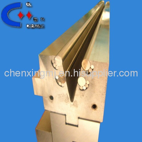 SINGLE V NO IMPRESSION ROLLER PRESS BRAKE TOOLS DIES