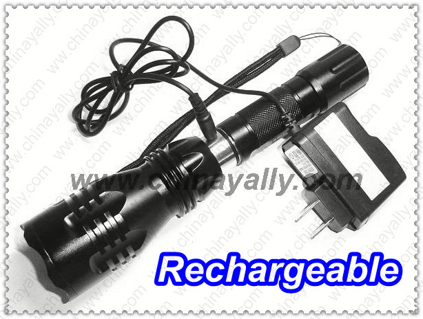 Rechargeable CREE Q5 Led Flashlight