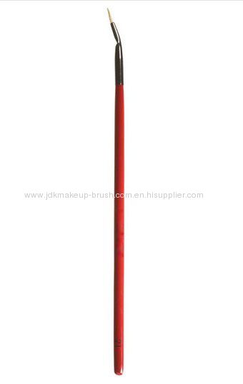 Professional Arced Eyeliner Brush with Red handle