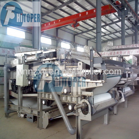 DY series belt filter press for waste water treatment