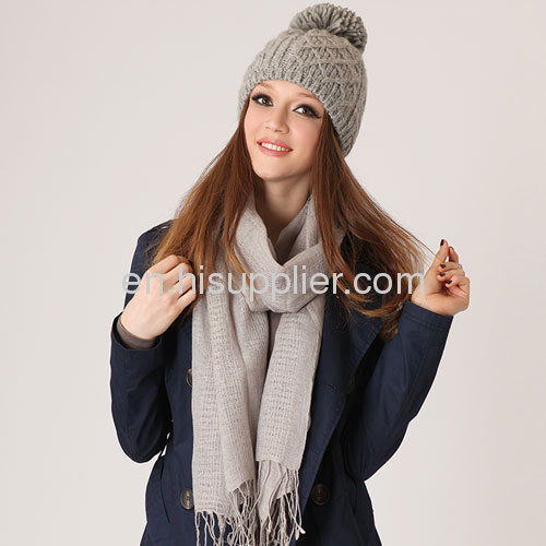 2012 Winter Hand Knitted Scarves and Hat and Shawls for Women