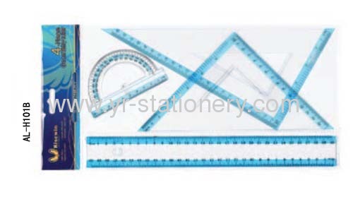 30cm Student Plastic Ruler set