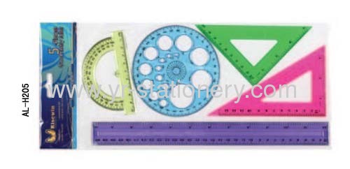 30cm Student Plastic Ruler set