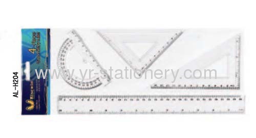 30cm Student Plastic Ruler set