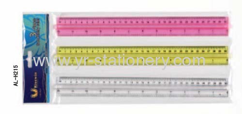 30cm Student Plastic Ruler set