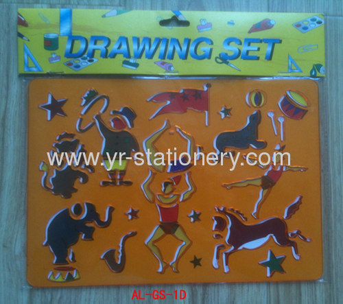 Plastic AnimalDesign Drawing Templates