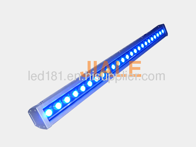 24 X 3W RGB tri led bar light