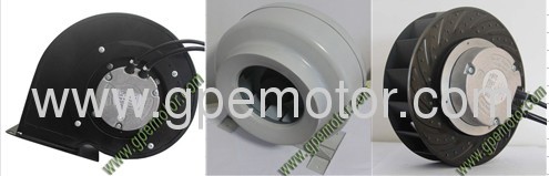 High Efficient 102mm 48V Brushless ECMotor for centrifugal Fans, Axial Fans