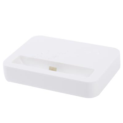 Newest High Quality Base Dock Charger for iPhone 5 (White)