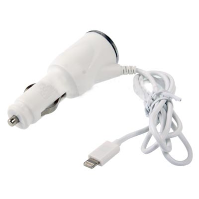 8 Pin Male Adapter Car Charger for iPhone 5 & iPhone mini 