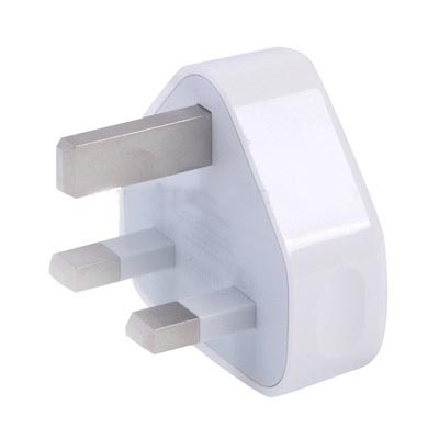 UK Plug USB Charger Adapter for Apple iPhone 5, 5V / 1A 