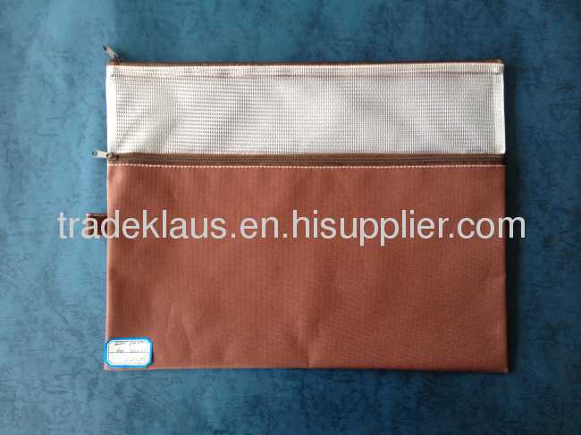 Durable stationery plastic pvc tool bag