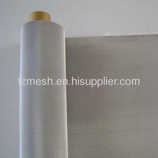 plain weaving stainless steel wire mesh