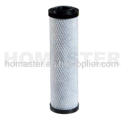 Carbon Block Filter Cartridge 10 inch with 5 micron filtration precision