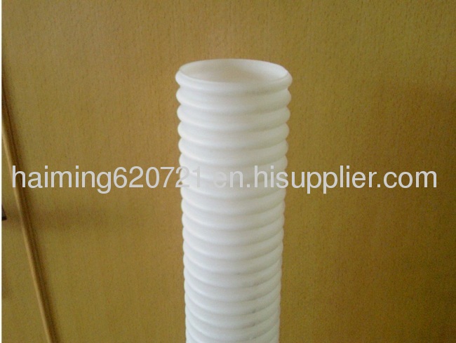 PP PE PVC EVA plastic single wall corrugated pipe extrusion line 