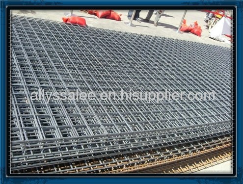 Galvanized steel welded wire mesh panels 